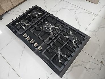 Qaz sobaları: Qaz plitəsi Qaz plitəsi BOOŞ Rengi: Qara Emal Yan alışqanlı model 5 — 2