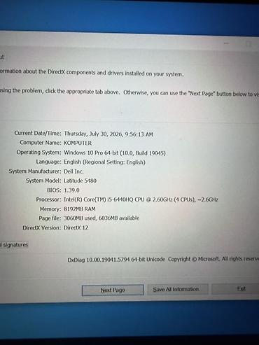 komputer notebook: Dell noutbuk + RGB naqilli oyun siçanı Qeyd : Məhsul say olaraq — 8
