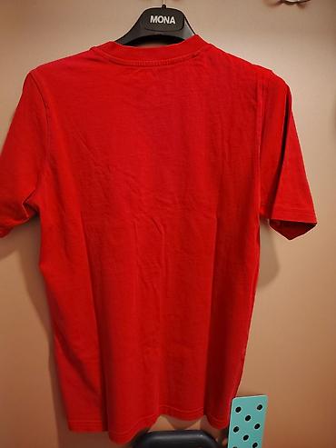 kappa m: Adidas majica kratkih rukava – crvena - Model: klasičan T‑shirt — 2