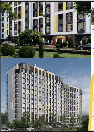1 комнатная квартира мкр: 1 комната, 47 м²