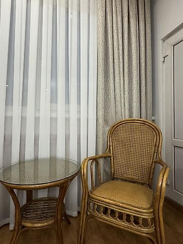 casa bella: Комплект из ротанга: 2 кресла + круглый столик со стеклянной — 2