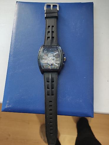 ristos watch: Мужские наручные часы с открытым механизмом (скелетон) - Корпус — 4