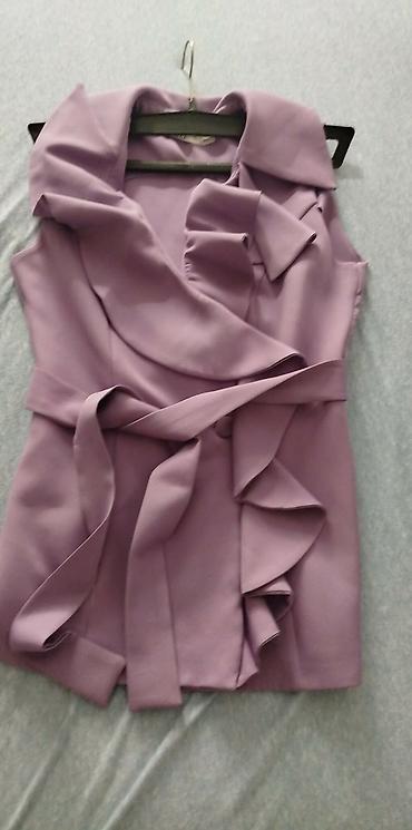 nike structure: Komplet: prsluk + pantalone u boji lavande. - Brend: Lara Bella (Made — 4