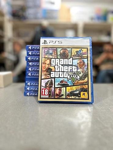gta 5 qiyməti: PS5 üçün "GTA 5" oyun diski ✅Taksit kartları (birkart, tamkart) ilə — 1