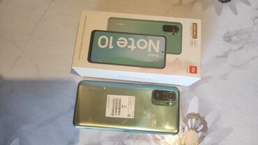 Redmi: Redmi, Redmi Note 10, Б/у, 64 ГБ, цвет - Голубой, 2 SIM