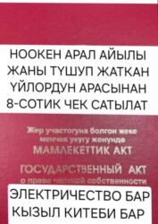 чон арык дом: 8 соток, Красная книга