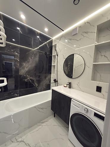 пионер плюс: 3 комнаты, 88 м², Кызыл Аскер Элитка, 3 этаж, Дизайнерский ремонт — 8