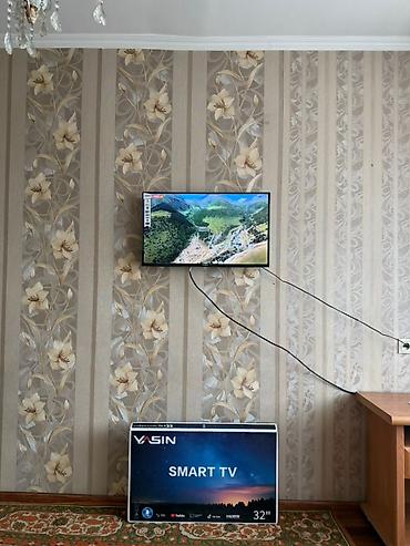 Телевизоры: Телевизор Smart TV с крупной диагональю (около 55–65"), тонкими — 25