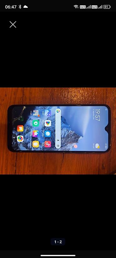 redmi 5a: Redmi Note 7, 128 GB, rəng - Qara, Barmaq izi — 1