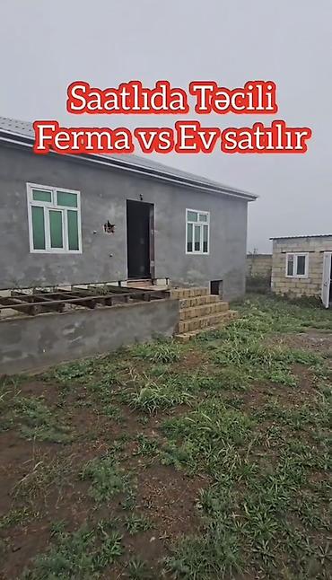 1 otaqli heyet evleri: Satılır: Saatlı rayonu, Bəylər kəndində ferma və yaşayış evi kompleksi — 1