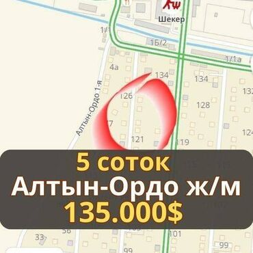 Продажа участков: 5 соток, Для строительства, Красная книга