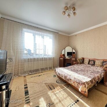 бишкек снять квартиру: 45 кв. м, 1 бөлмө, Евроремонт, Забор, тосулган