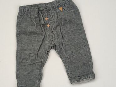 Spodnie i Legginsy: Spodnie jeansowe, H&M, 3-6 m, 62-68 cm, stan - Bardzo dobry