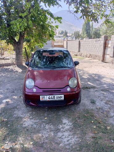 Daewoo: Daewoo Matiz: 2010 г., 0.8 л, Механика, Бензин, Фургон