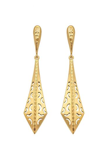 Серьги из красного золота 585 Артикул: 29651 Категория: серьги
