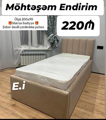 mebeli ikinci el: Yeni, Təknəfərlik çarpayı — 1