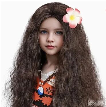 Kostimi za maskenbal: Model broj 6. Kostim MOANA VAJANA 2 deo. Perika 1800 din (prodaje se — 8