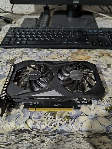 чехлы бу: Gigabyte GeForce GTX 1650 D6 WINDFORCE OC 4G — тихая и неприхотливая — 1