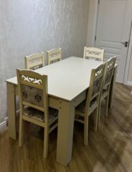 Masalar: ✅masa desti satilir 6 stulla 180 manata
Ukrayna dairesi*afa