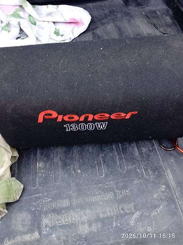 Автоунаа электроникасы: Автомобильный активный сабвуфер Pioneer (туба) 1300W. - Корпус — 1