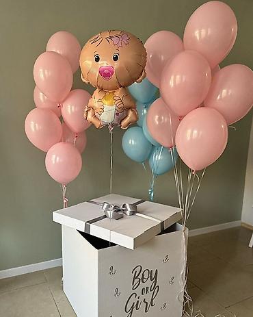 dekorativ qus: 🎁 Cinsiyyət açıqlama qutusu 💗💙 Qutunu aç, ən şirin sirri öyrən! 🥹✨ — 8