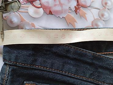 cins şortik kişi: Kişi cins şortu - Material: qalın tünd-mavi denim (jeans) - Kəsim — 2