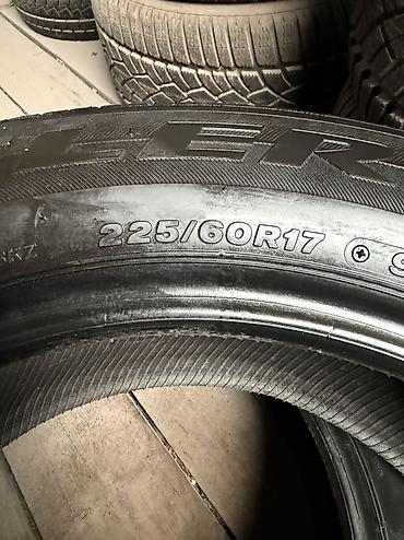 2 gr: Шины 225 / 60 / R 17, Лето, Б/у, Пара, Легковые, Япония, Bridgestone — 4