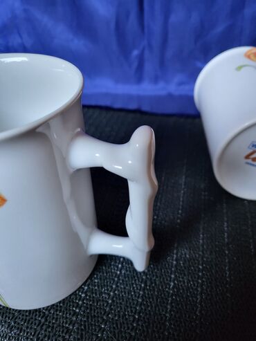 Čaše: Solje nove,vintaz weimar porcelan Nemacka. Komada 3 u ceni. lep — 7