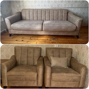 Sadə divan kreslo dəsti. Satılır 250 azn. Ünvan Qaraçuxur(SemaG)