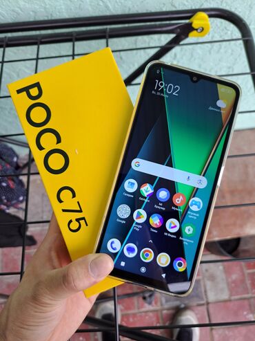 чехлы xs: Poco C75, Колдонулган, 256 ГБ, 1 SIM, 2 SIM