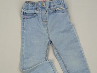 Jeansowe: Spodnie jeansowe, Young Dimension, 1.5-2 lat, 92, stan - Dobry