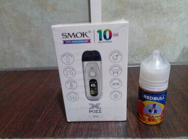 Qəlyan, vayp və aksesuarları: Teze Smok 👉Bağli Qutuda +30ml.yağ hədiyyə, ❗Orijinal sertifikat kodu