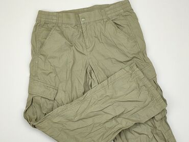 spódniczka zielone: Spodnie materiałowe, H&M, L, stan - Dobry