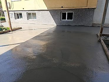 Бетонирование дворов и площадок под ключ - Устройство монолитной at lalafo.kg Бетонирование дворов и площадок под ключ - Устройство монолитной