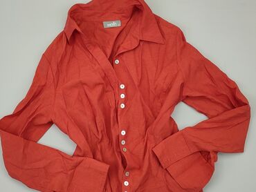 czerwone bluzki z koronki: Koszula Damska, Wallis, XL, stan - Bardzo dobry