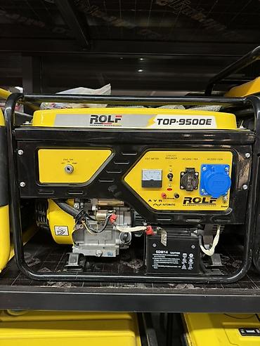 Бензиновый генератор ROLF TOP-9500E (электростанция) Основные