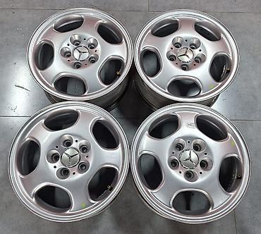 diskalar: Mercedes-Benz üçün original yüngül lehimli disk dəsti. Disklər 4 ədəd — 1