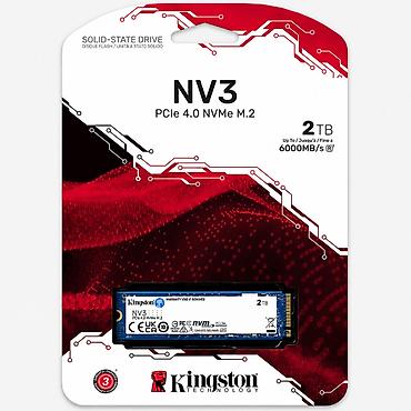 SSD diskləri: №: 14370 Məhsulun adı: SSD yığıcı Kingston NV3 M.2 5000 Mb/s 2000 Gb — 1
