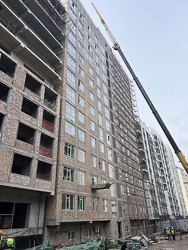 506: 3 комнаты, 103 м², Асанбай мкр Элитка, 13 этаж, ПСО (под самоотделку) — 7