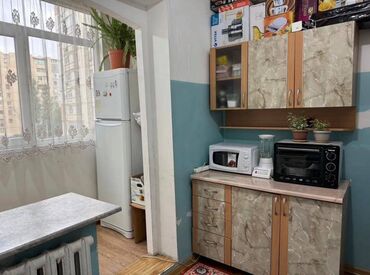 цены на недвижимость в бишкеке 2023: 1 бөлмө, 34 кв. м, Элитка, 3 кабат, Евроремонт