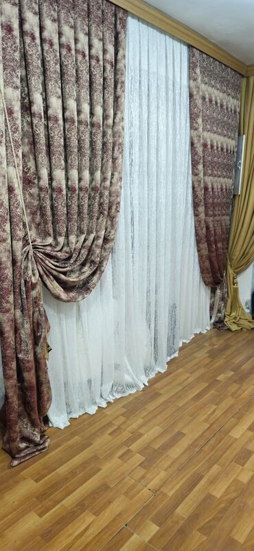 Pərdə və tüllər: Yeni, Tül, Pulsuz çatdırılma — 13