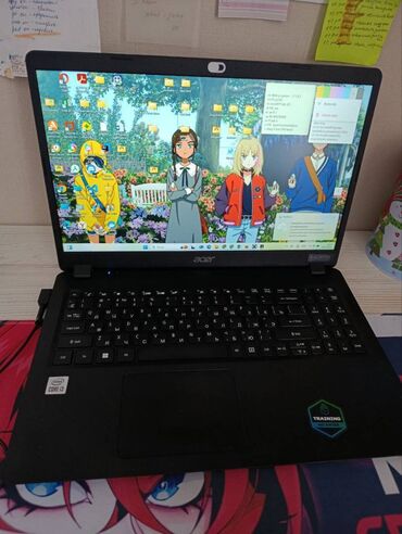 графический экран: Ноутбук, Acer, 8 ГБ ОЭТ, Intel Core i3, 15.6 ", Колдонулган, эс тутум SSD