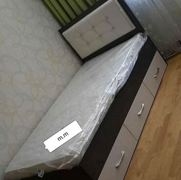 детская кровать качалка: Новый, Для девочки и мальчика, Без подьемного механизма, С матрасом, С выдвижными ящиками, Азербайджан