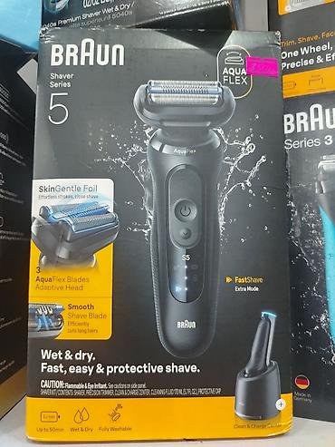 akumulator baku: Braun Shaver Series 5 (AquaFlex) - SkinGentle Foil – asan hərəkət — 1