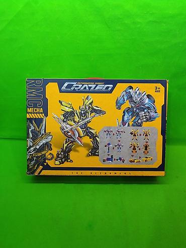 Игрушки: Трансформер Оптимус Прайм и Шмель игрушки в комплекте🔥 Комплектация — 8