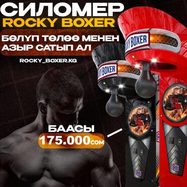 бизнес балыкчы: Купи силомер Rocky Boxer в рассрочку без переплаты сейчас и начни