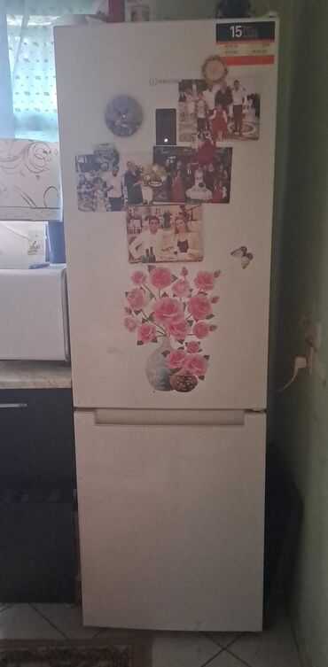 indesit soyuducu: Б/у 2 двери Indesit Холодильник Продажа, цвет - Белый