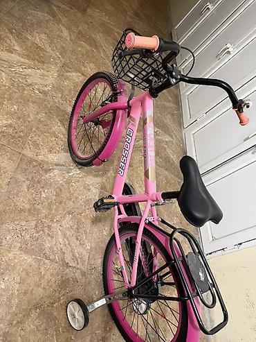 velosiped yeni: CROSSER markalı uşaq velosipedi. Çəhrayı rəngli dizayna malikdir və — 4