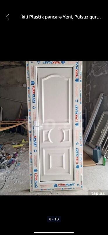 Plastik pəncərələr: Plastik qapı pəncərə,cam balkon,duş kabina,dolablar,kombi — 3
