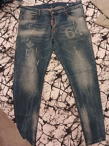 Farmerke: Dsquared2 muške farmerke - Model: džins sa efektom ispranog i — 1